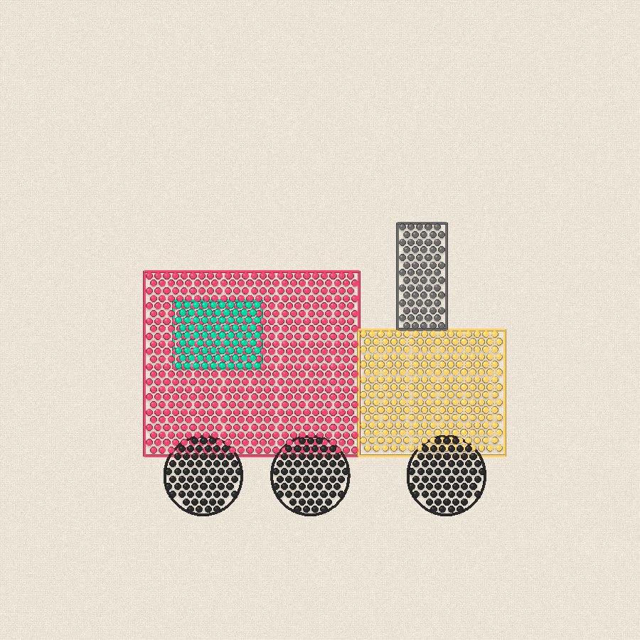 Влакче — ярко, 100×100 мм (2/2)