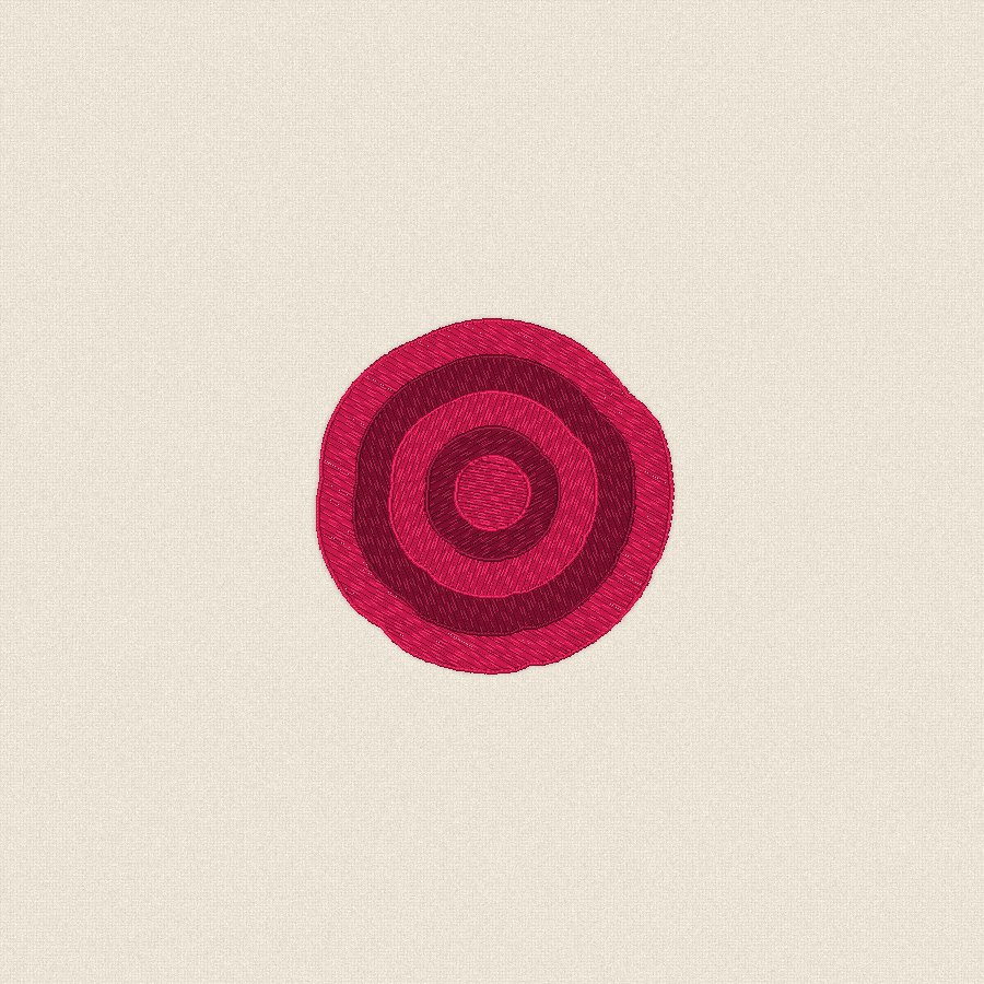 Роза, 100×100 мм